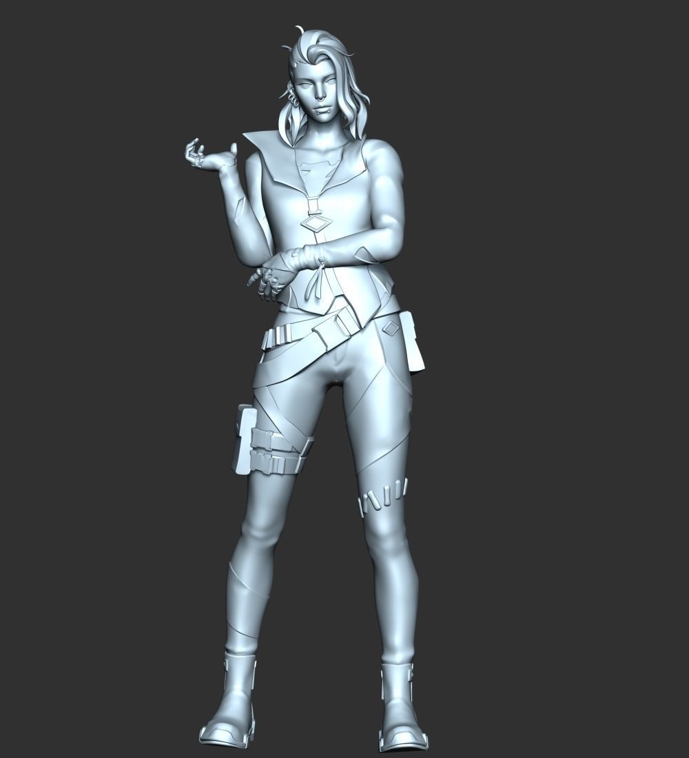 Fade - Valorant 3D print model_18