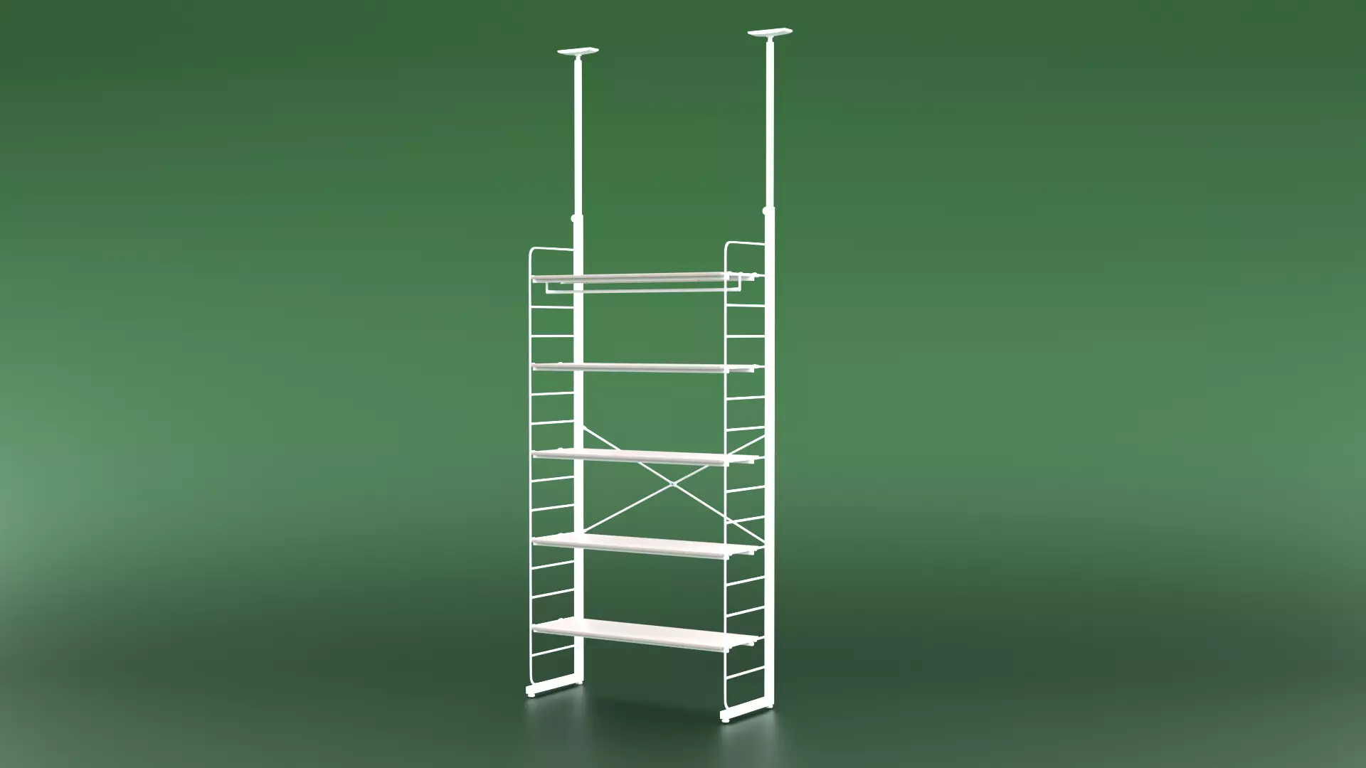Thrust wall storage 80cmVer Free 3D model