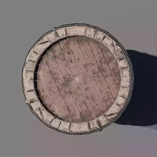 Stylized barrel of 50 liters