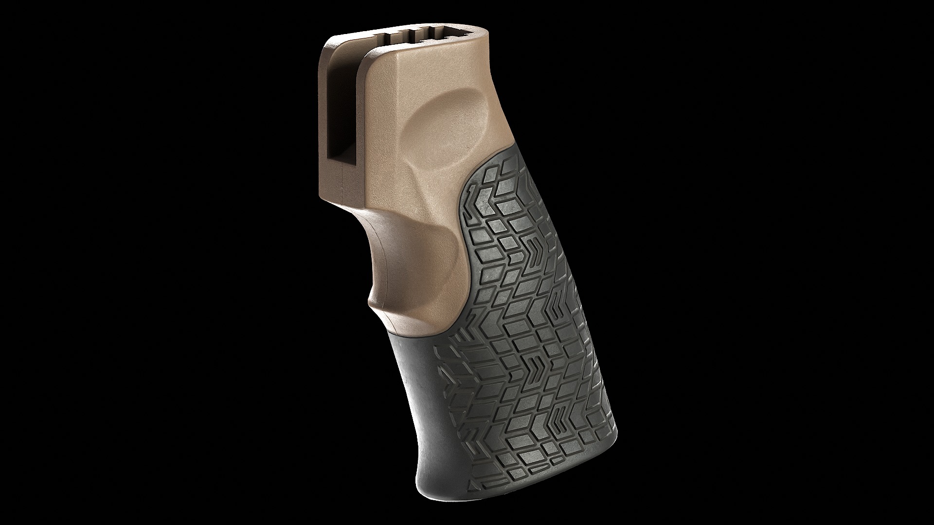 3D model Daniel Defense Pistol Grip Without Trigger Guard VR / AR