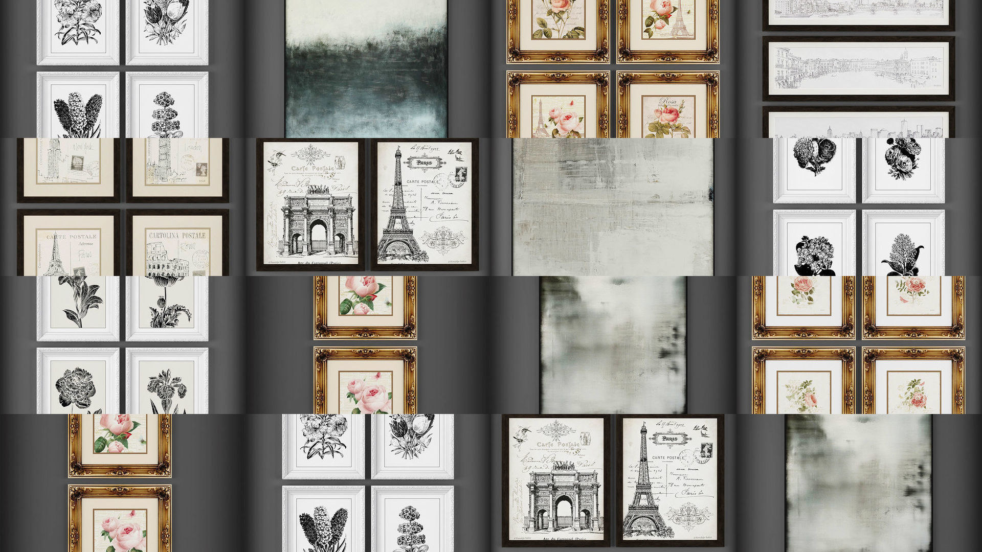 Collection of Picture Frames - 20 sets _1