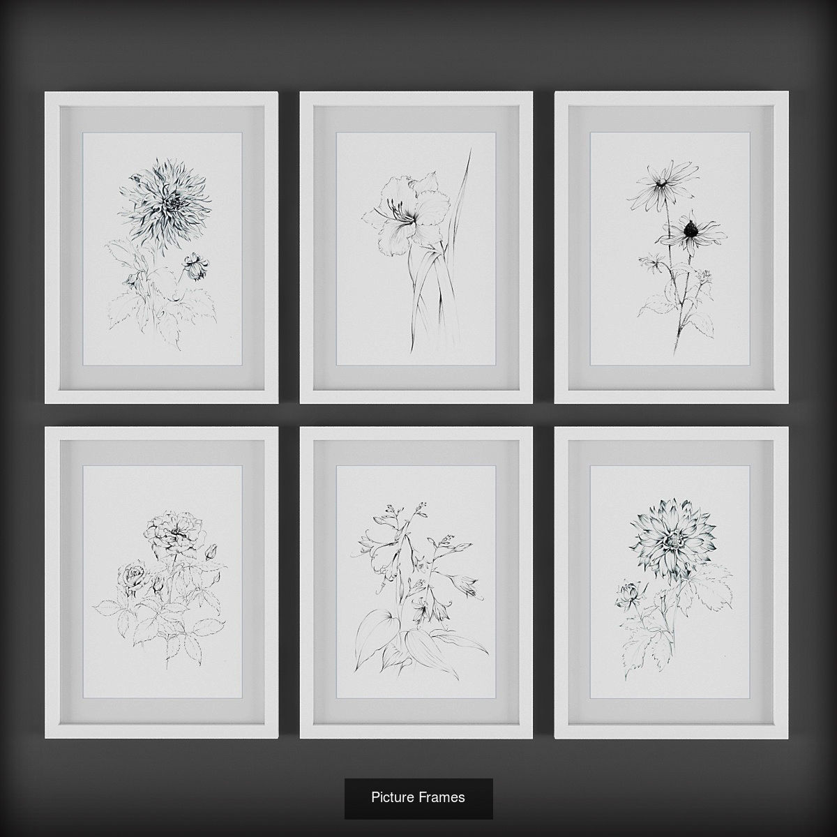 Collection of Picture Frames - 20 sets _14