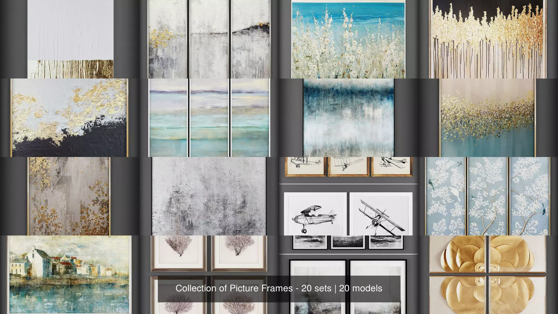 Collection of Picture Frames - 20 sets _0