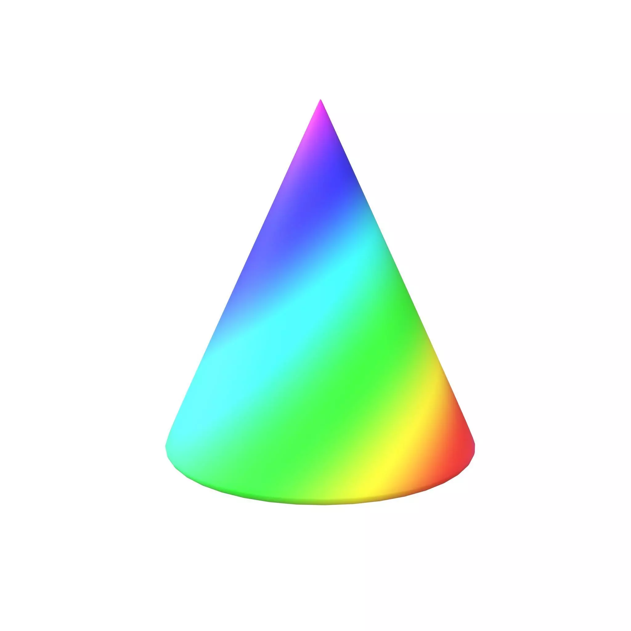 Conical v1 004 Low-poly 3D model_0