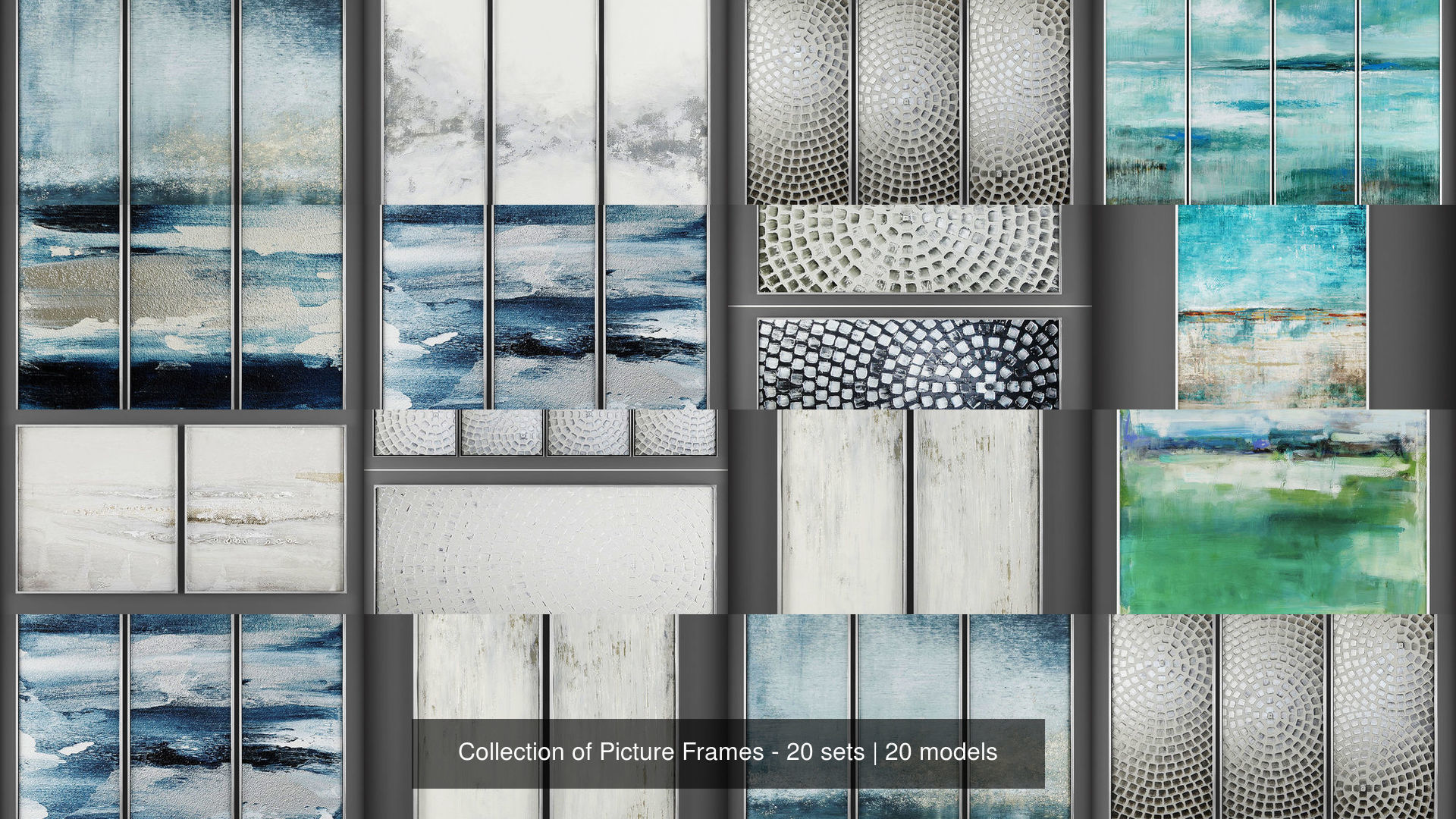 Collection of Picture Frames - 20 sets _2