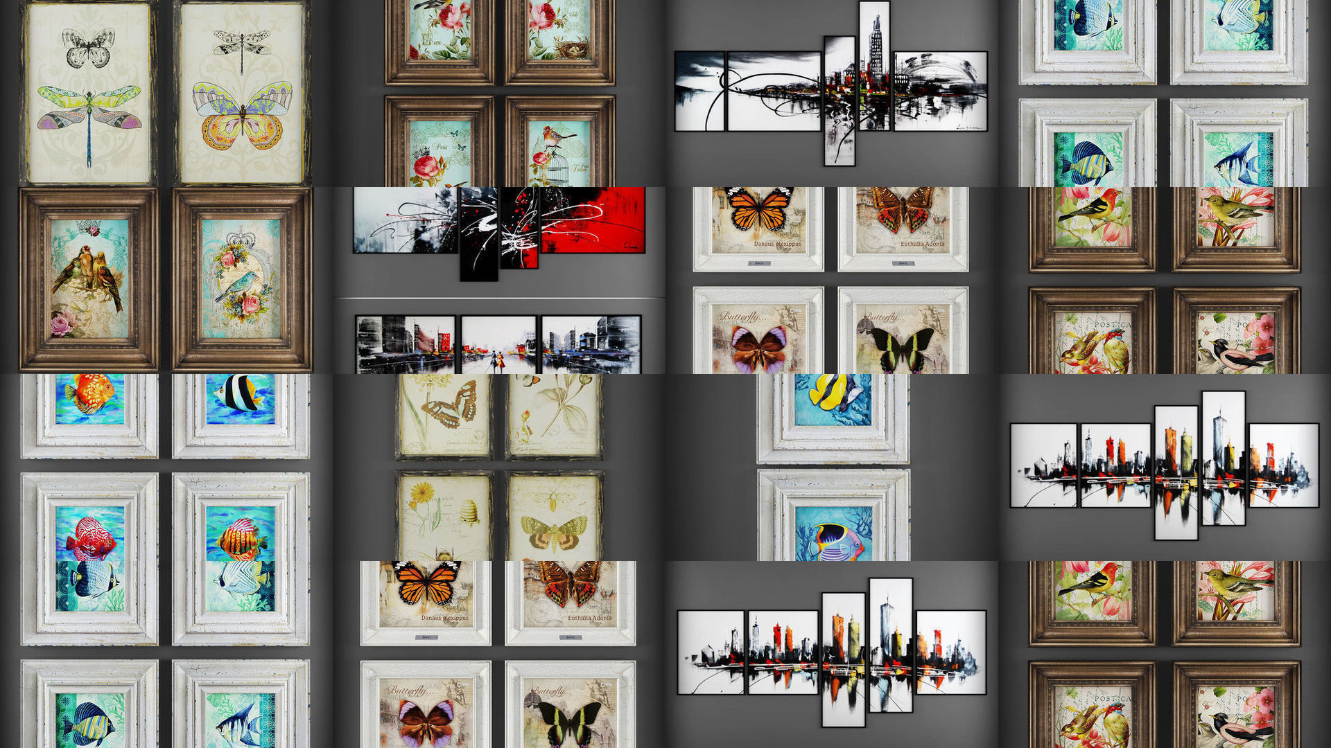 Collection of Picture Frames - 20 sets _1