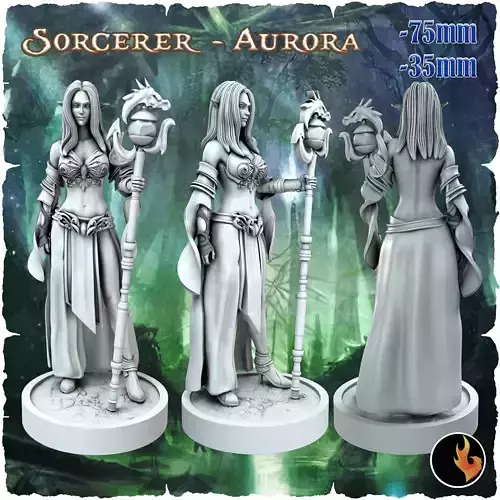 Aurora - Fantasy Elf Girls STL Vol 1