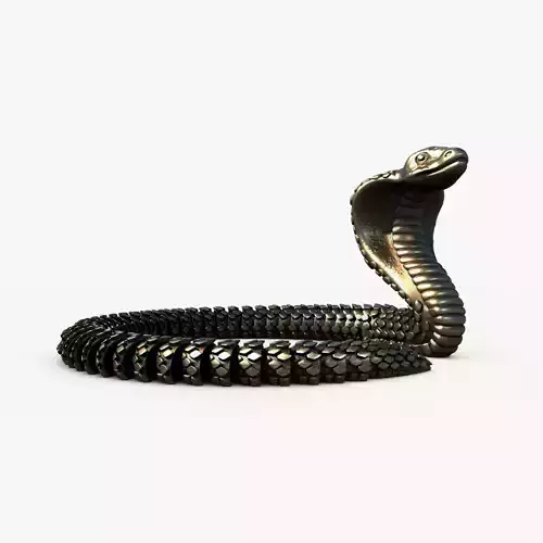 Cobra snake 3D print model