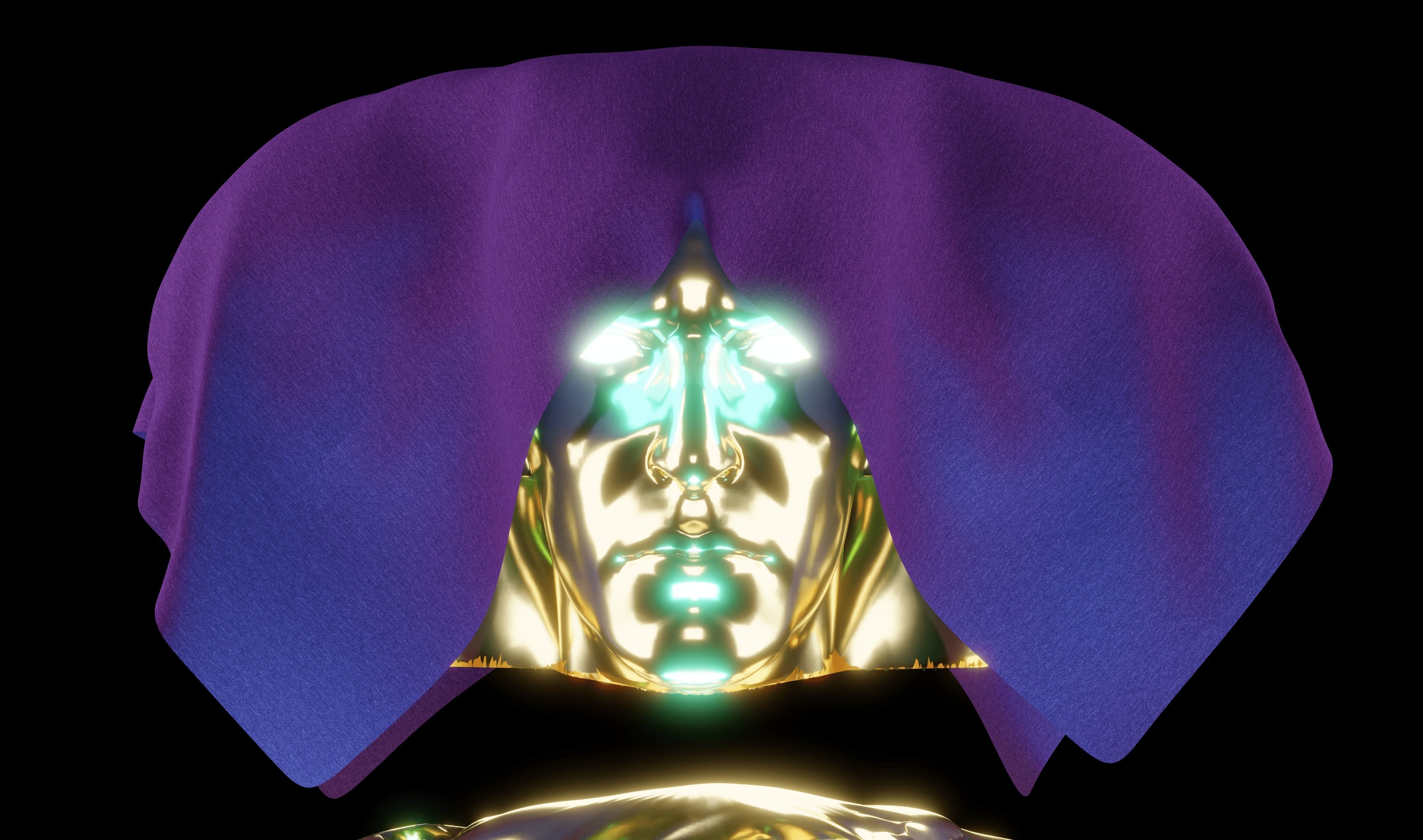 Living Tribunal - Multiversal Judge of Marvel 3D model_2