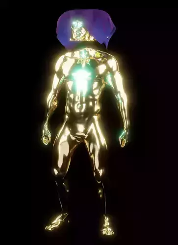 Living Tribunal - Multiversal Judge of Marvel 3D model