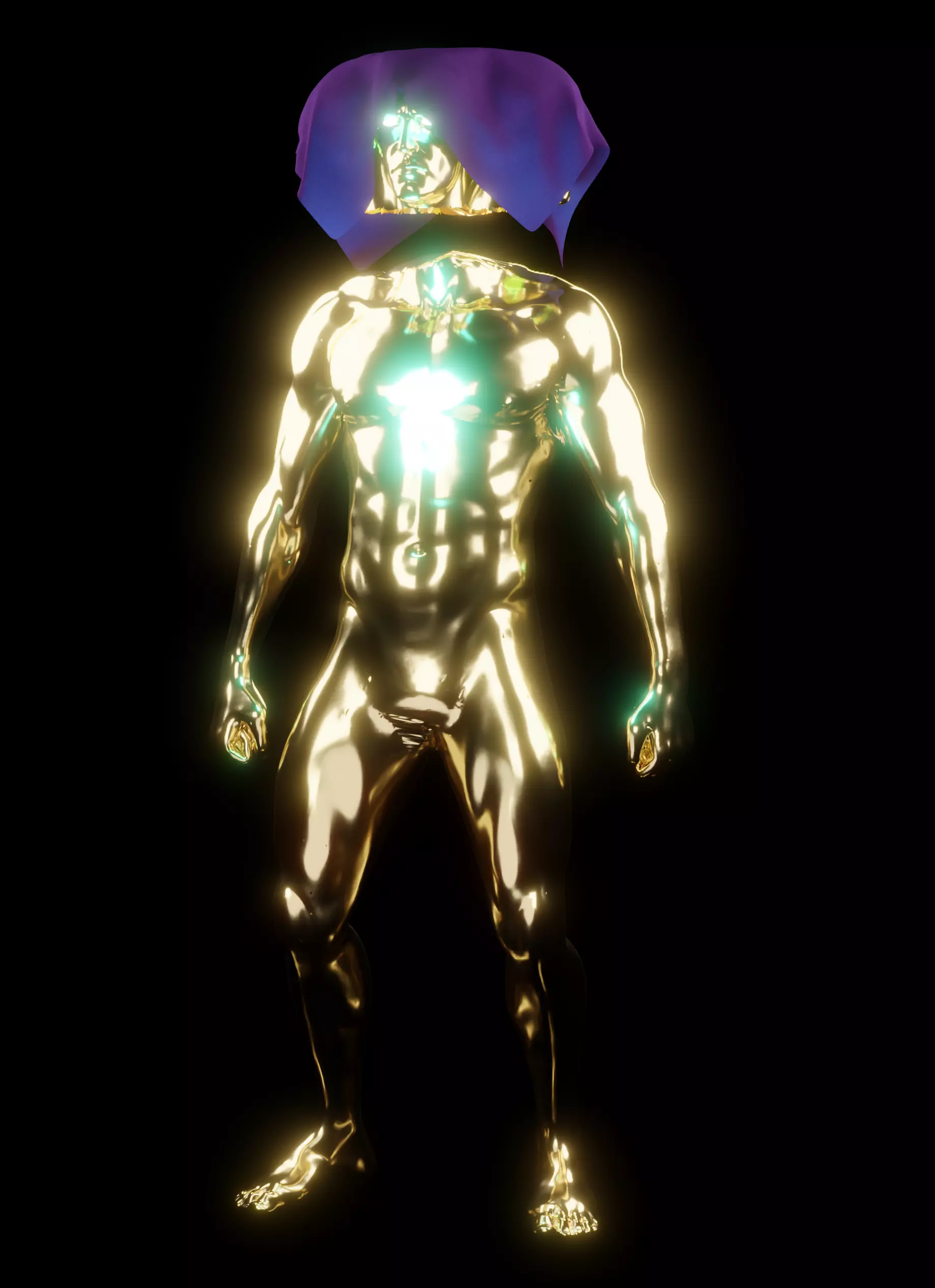 Living Tribunal - Multiversal Judge of Marvel 3D model_0