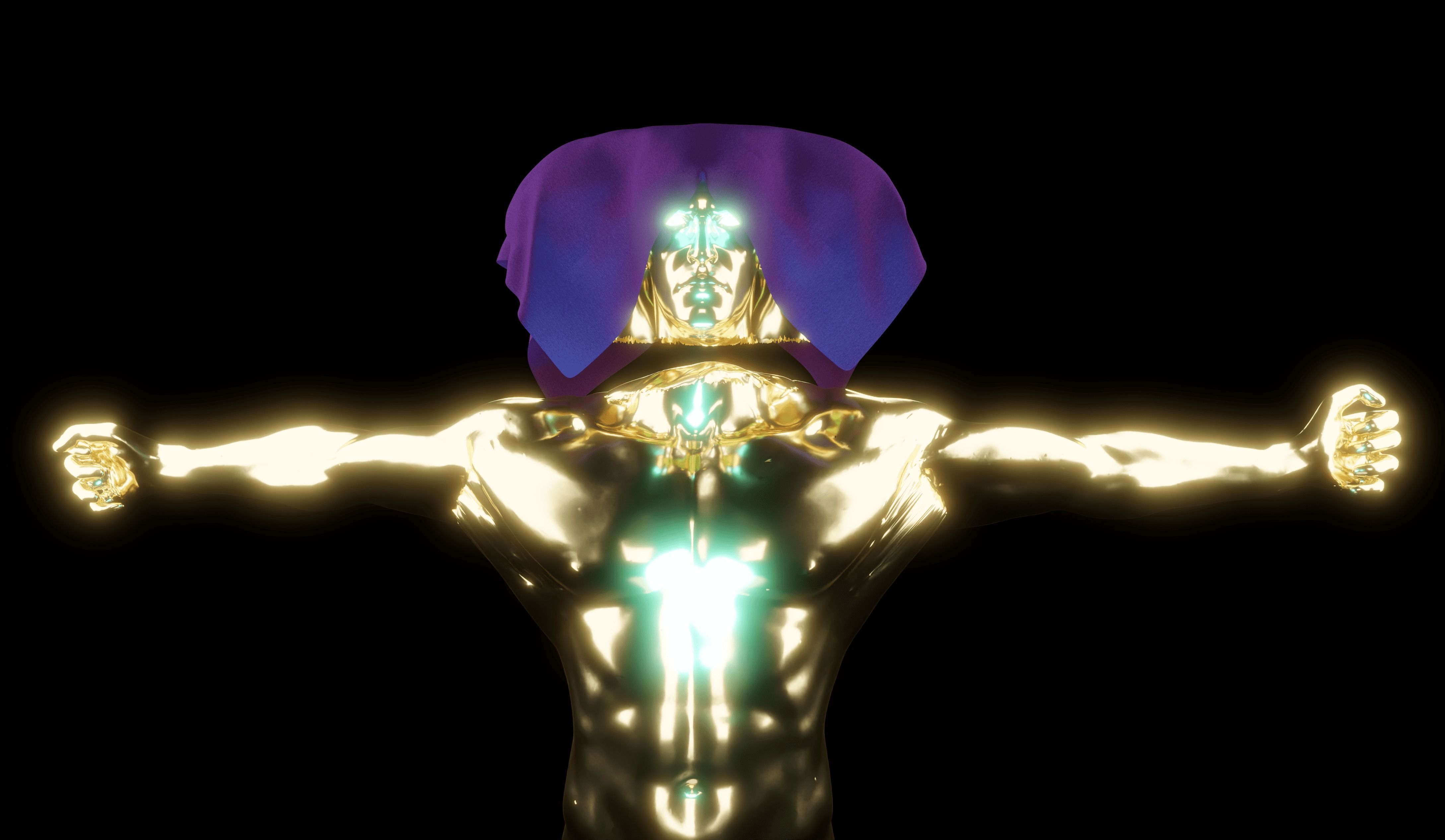 Living Tribunal - Multiversal Judge of Marvel 3D model_1