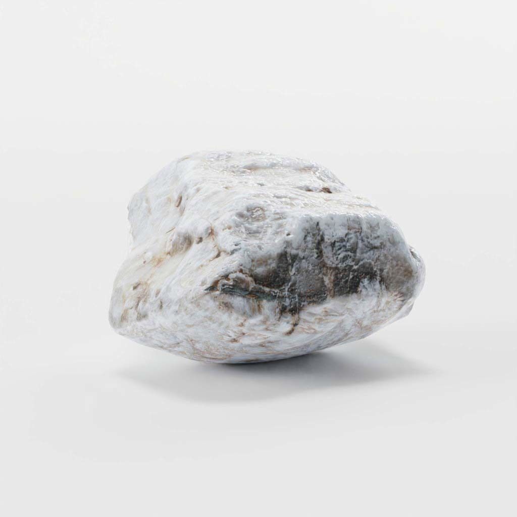 Rocks - 10 game-ready beach rocks - photo-scanned stones 2K PBR Low-poly 3D model_5