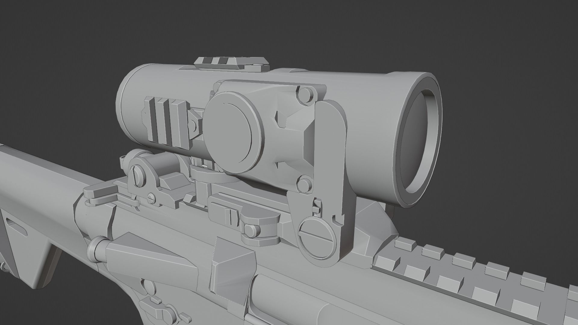 MPT-76 And ASELSAN A940 Low-poly 3D model_1