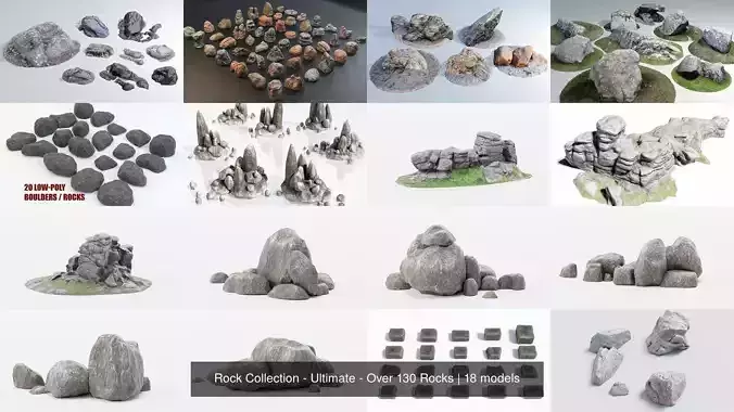 Rock Collection - Ultimate - Over 130 Rocks 