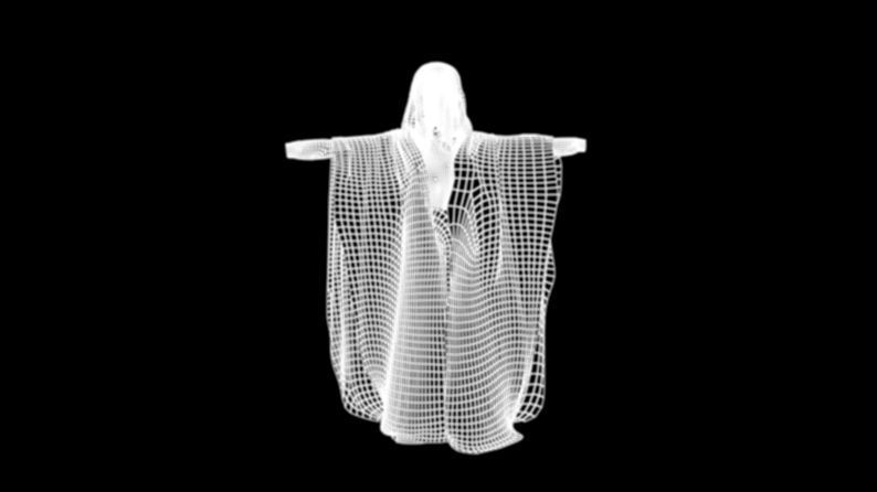 abaya star wars cloak 3D model_19