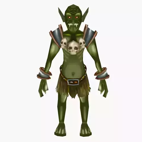 Goblin low poly elf