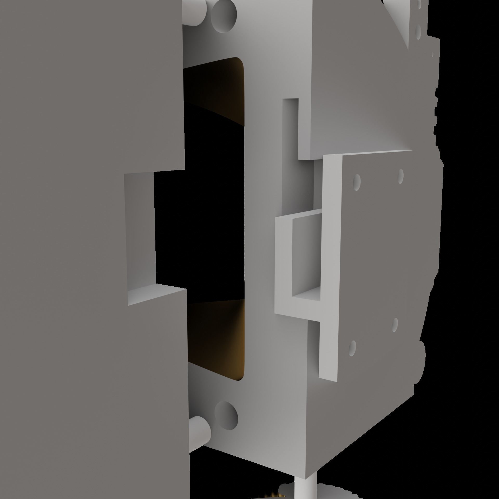 Astronaut Paper Holder Toilet 3D print model_10