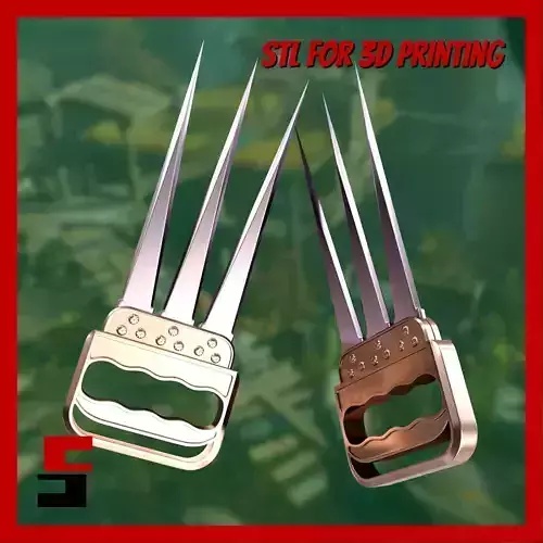 Dying Light 2 Lazarus knuckledusters Prop Cosplay knuckles 3D print model