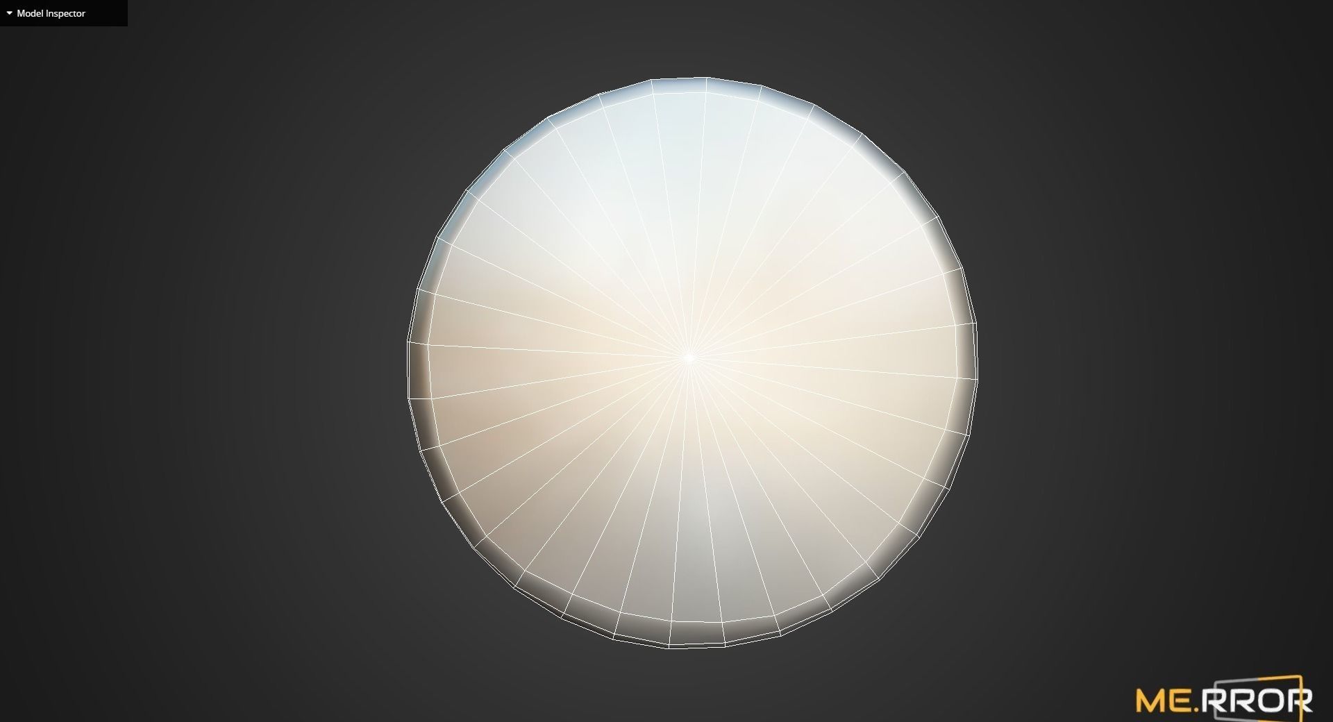 Game Ready High Wood Stool Low-poly 3D model_11