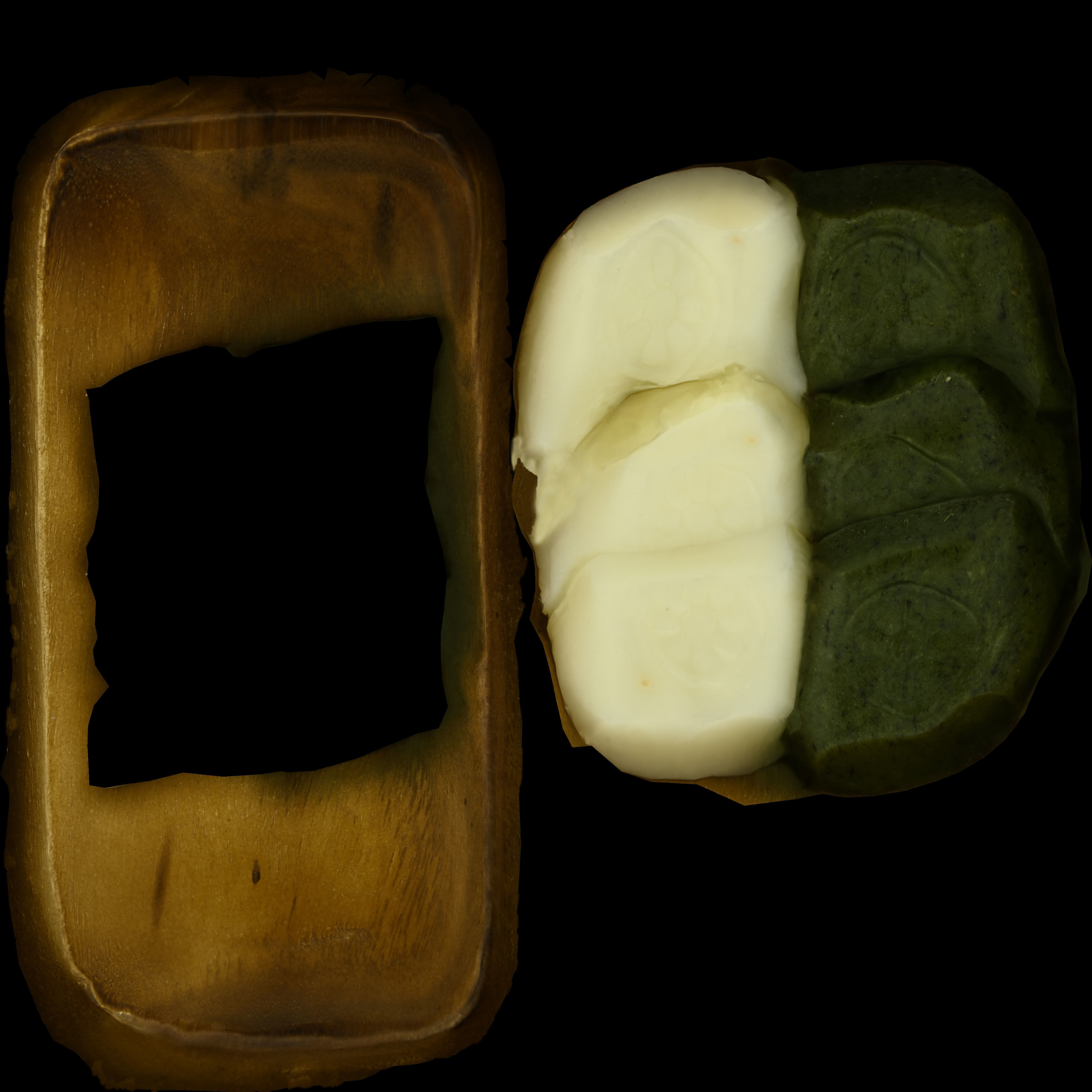 Game Ready Korean Rice Cake Jeol-Pyeon Low-poly 3D model_16