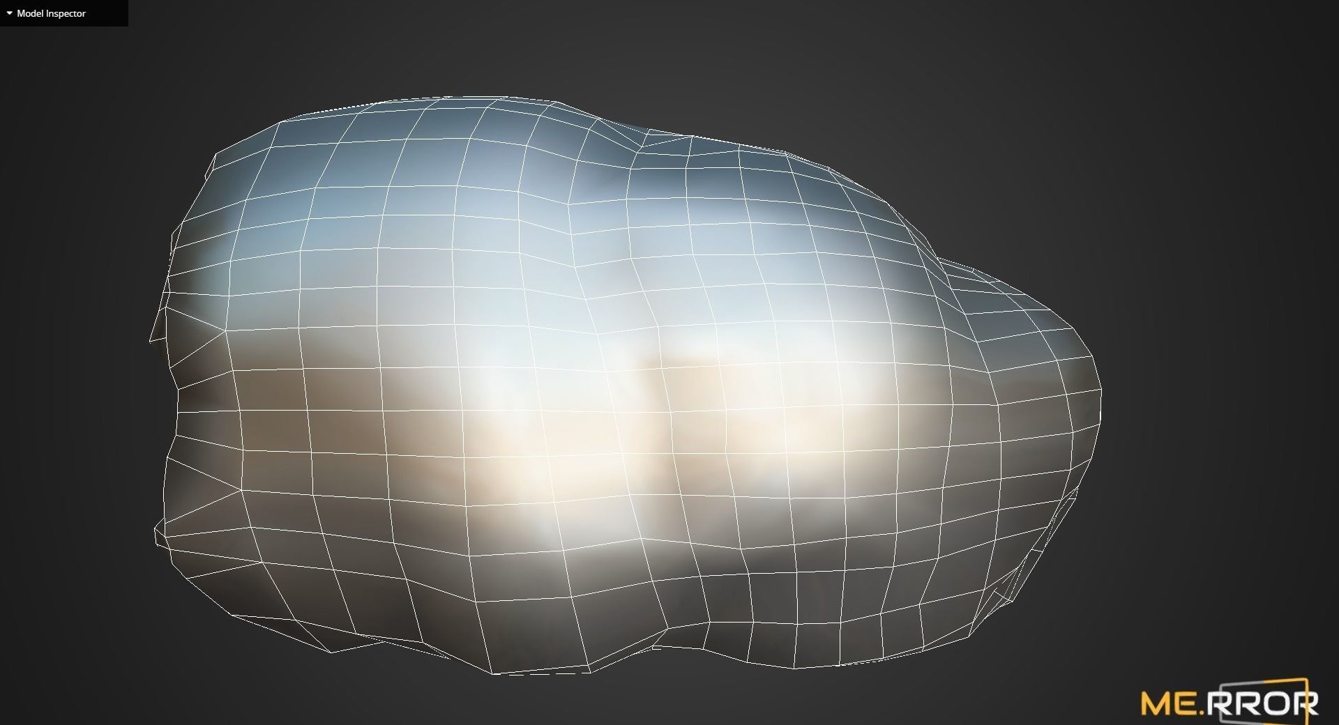 Game Ready Torn Salted Butter Roll Bread Low-poly 3D model_12