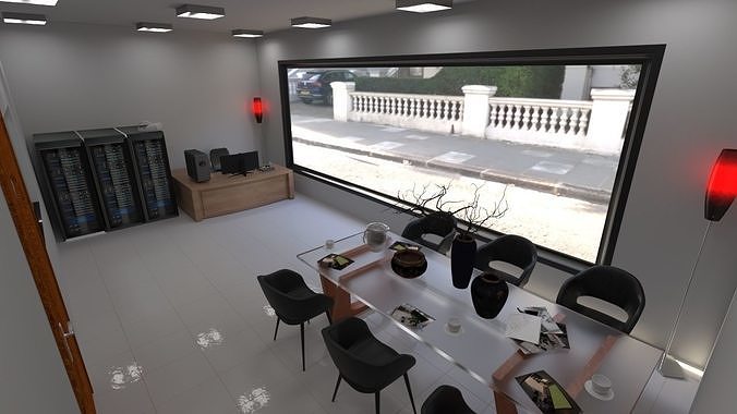Office 1001 3D model