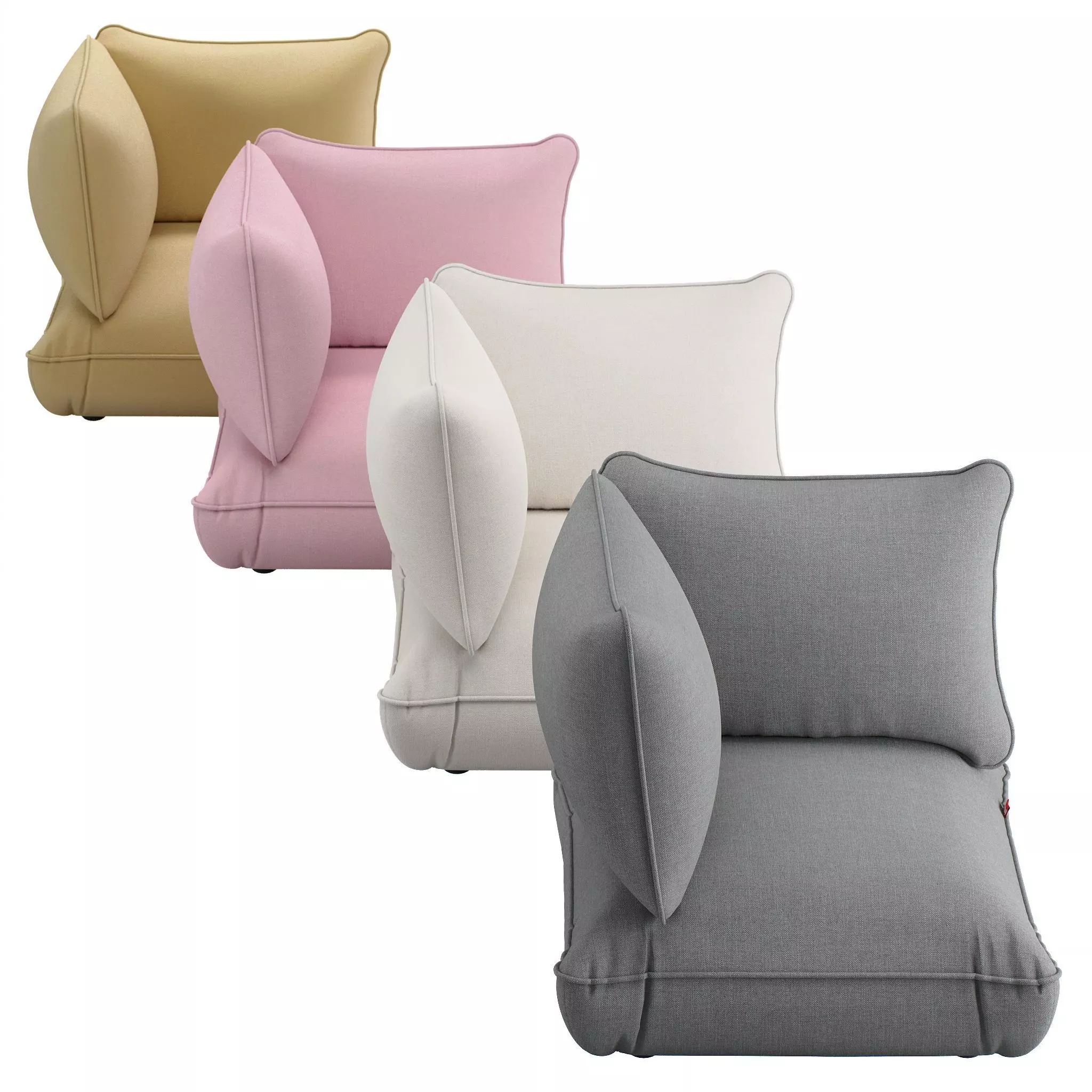 Fatboy Sumo Corner Seat 3D model_0