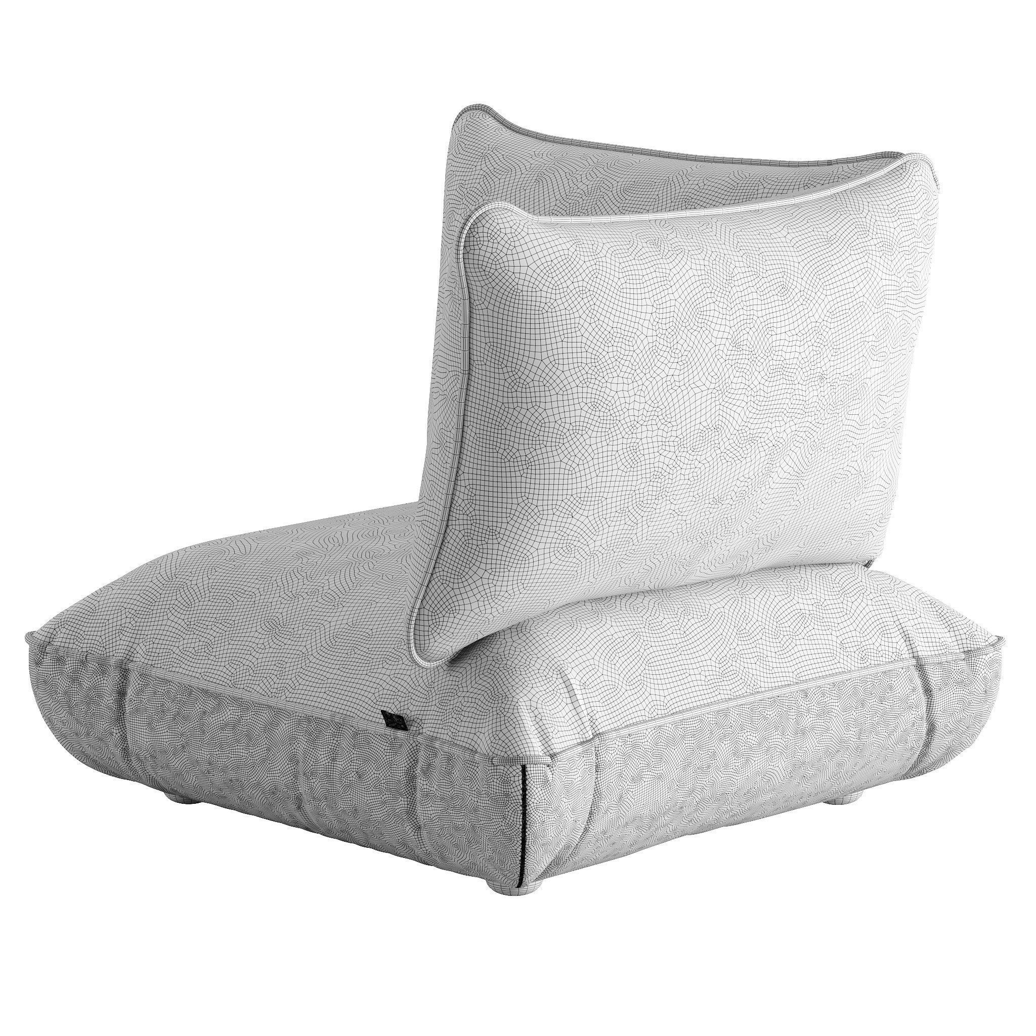 Fatboy Sumo Corner Seat 3D model_5