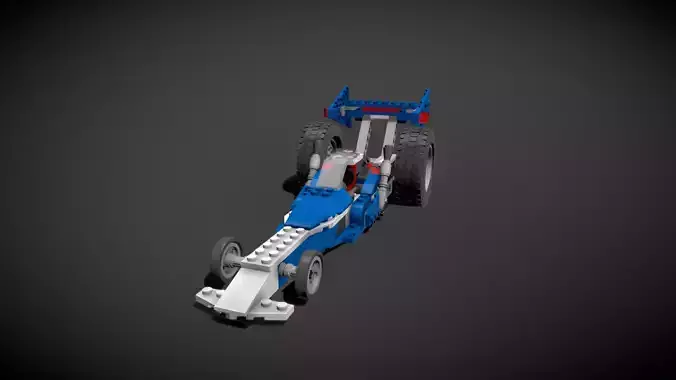 Lego Race Rider Car