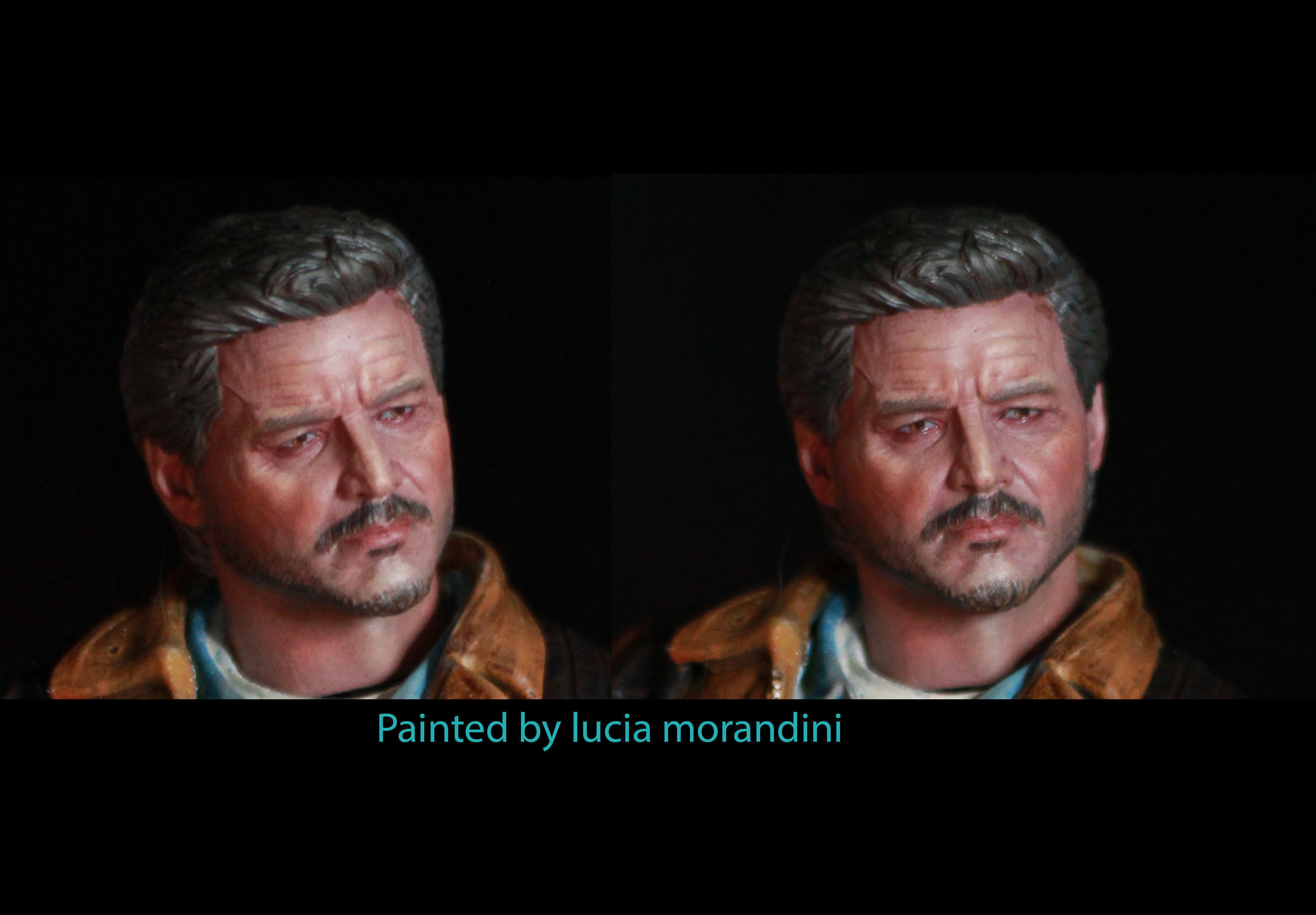 Joel- Pedro Pascal Head 3D print model_4