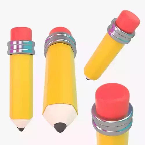 Pencil 3D model