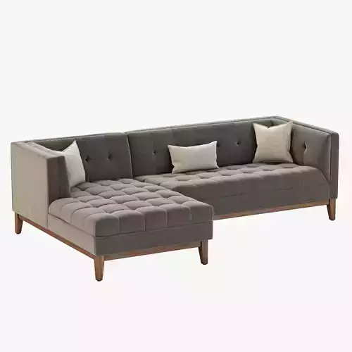 Gus Modern Atwood Bi-Sectional Chaise