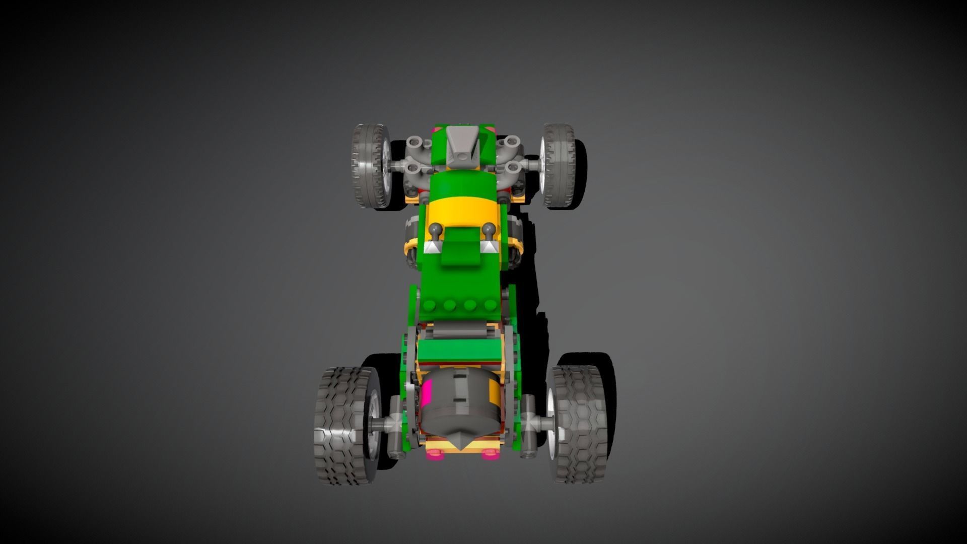 Lego Supernatural Race Car 3D model_6
