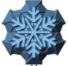 snowflakes snowflake 3D print model_8