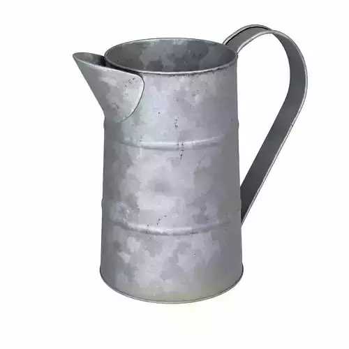 Galvanized Pitcher