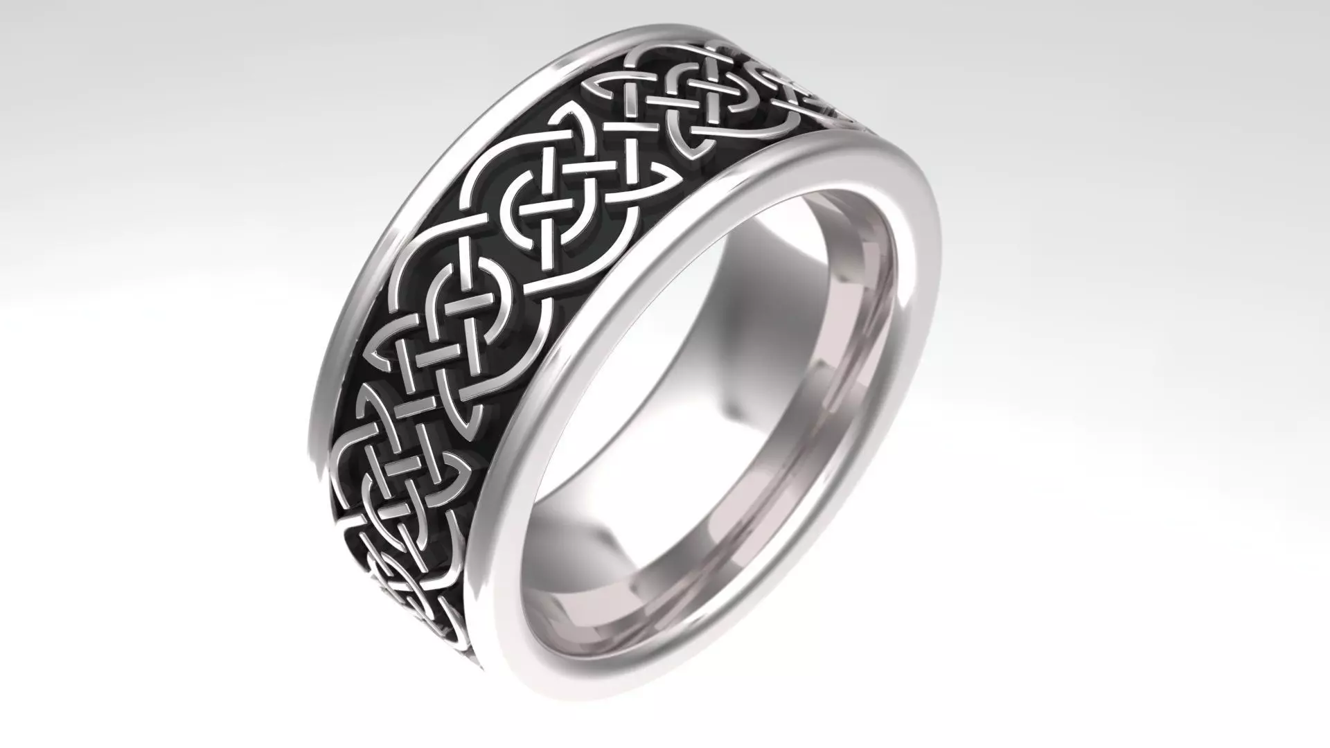Scandinavian Ring 3D print model