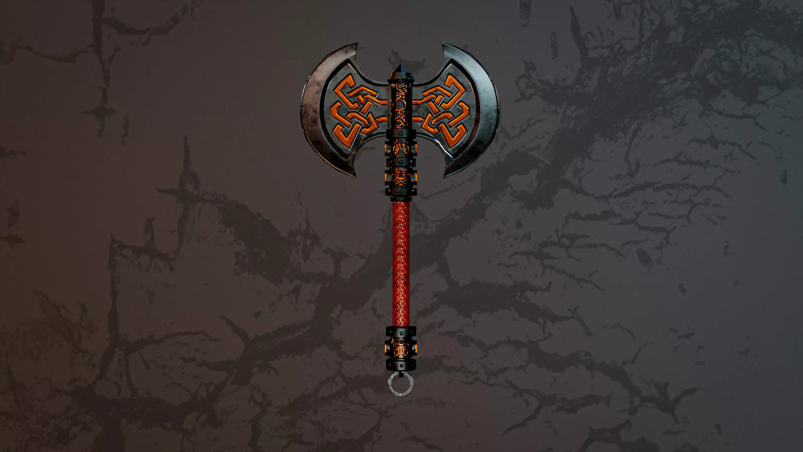 3D model Dwarf Axe VR / AR / low-poly | CGTrader