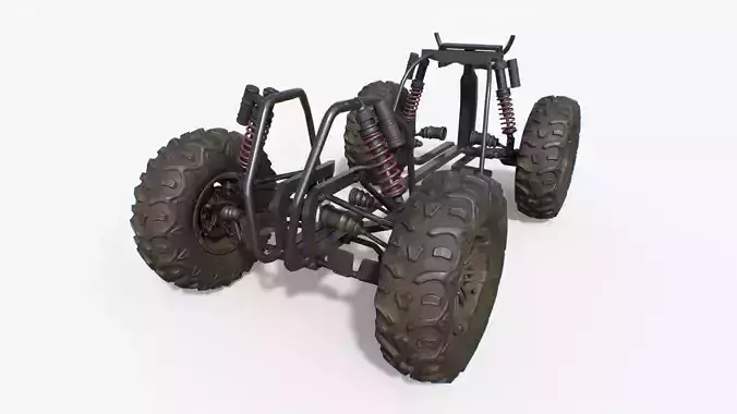 Quadracycle Parts Props Pack