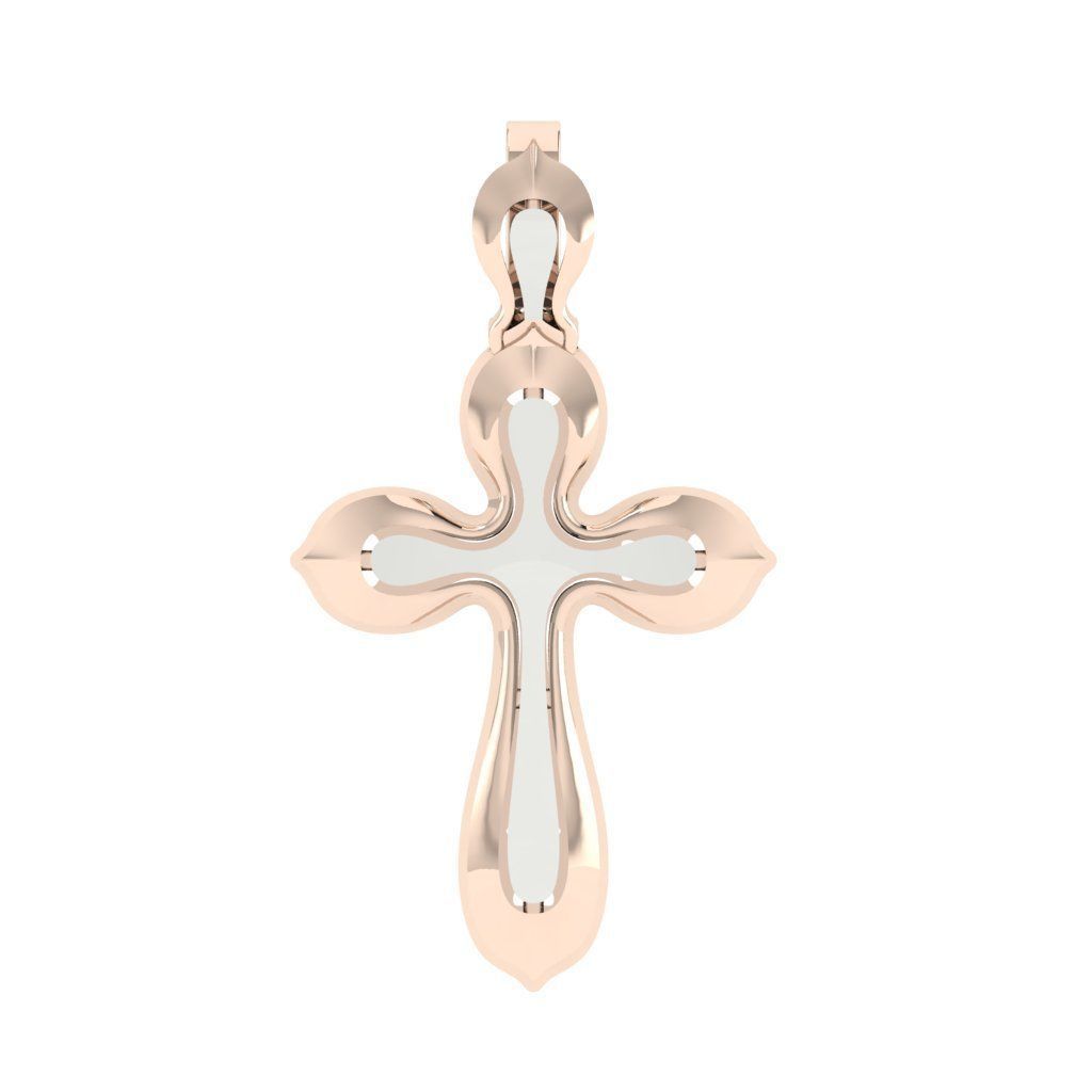 Fine Cross-Pendant 3D print model_1
