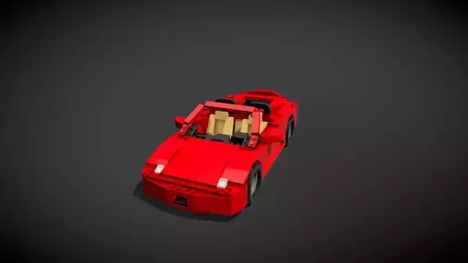 Lego Ferrari F430 Spider