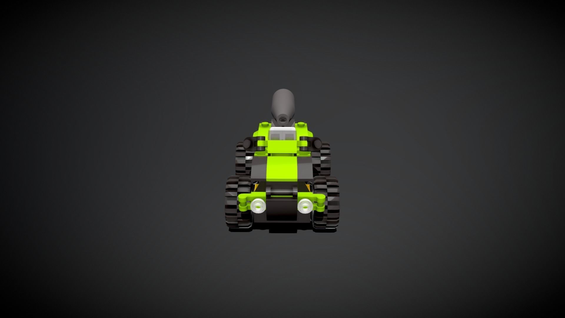 Lego Rocket Rally Buggy 3D model_2