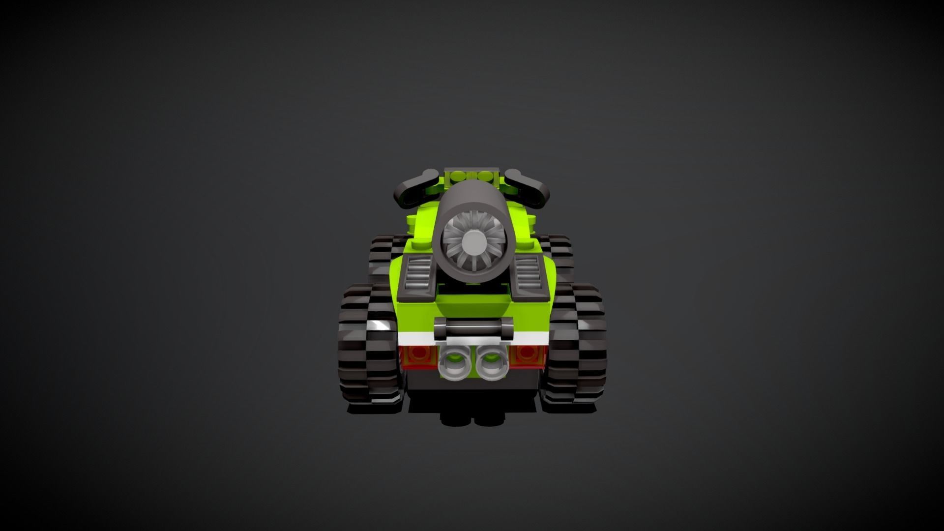 Lego Rocket Rally Buggy 3D model_3