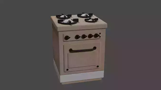 Modeling Cartoon Stove