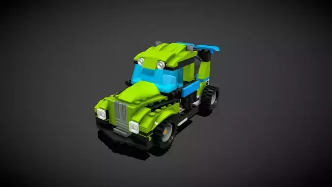 Lego Rocket Rally Truck
