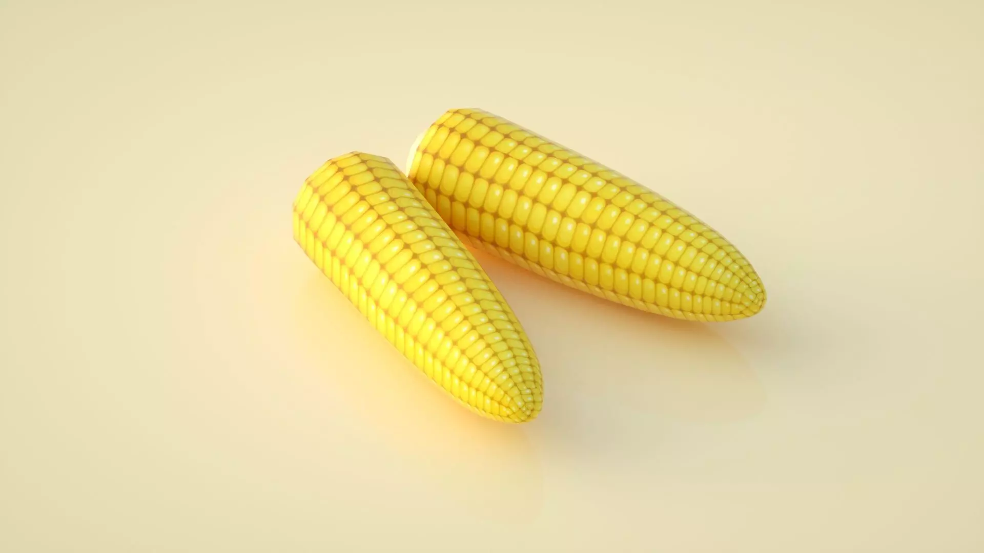 corn corn on the cob vegetables fruits and vegetables 3D model_0