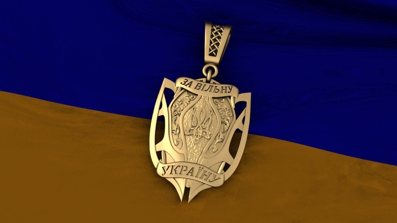 Ukrainian Trident 3D print model_4