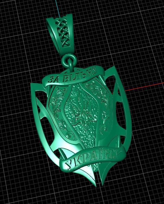 Ukrainian Trident 3D print model_17