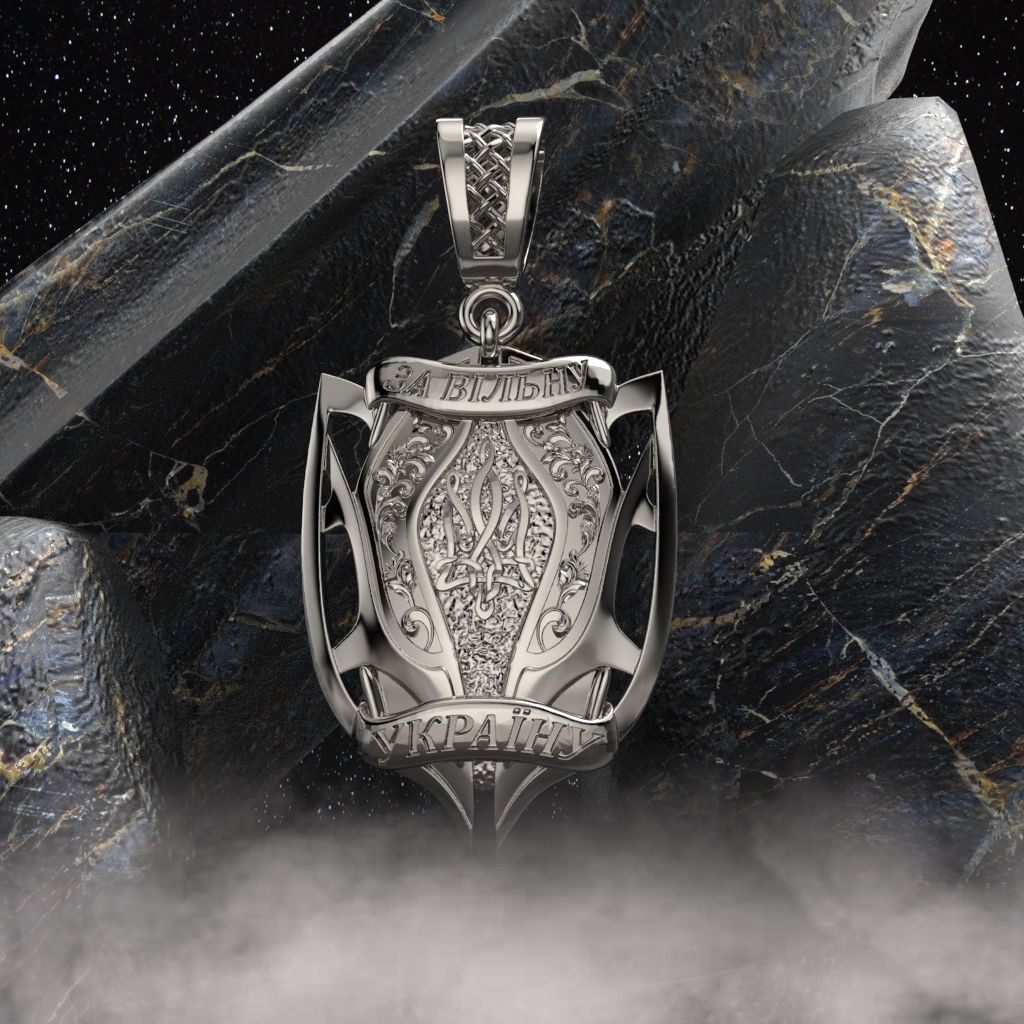 Ukrainian Trident 3D print model_1