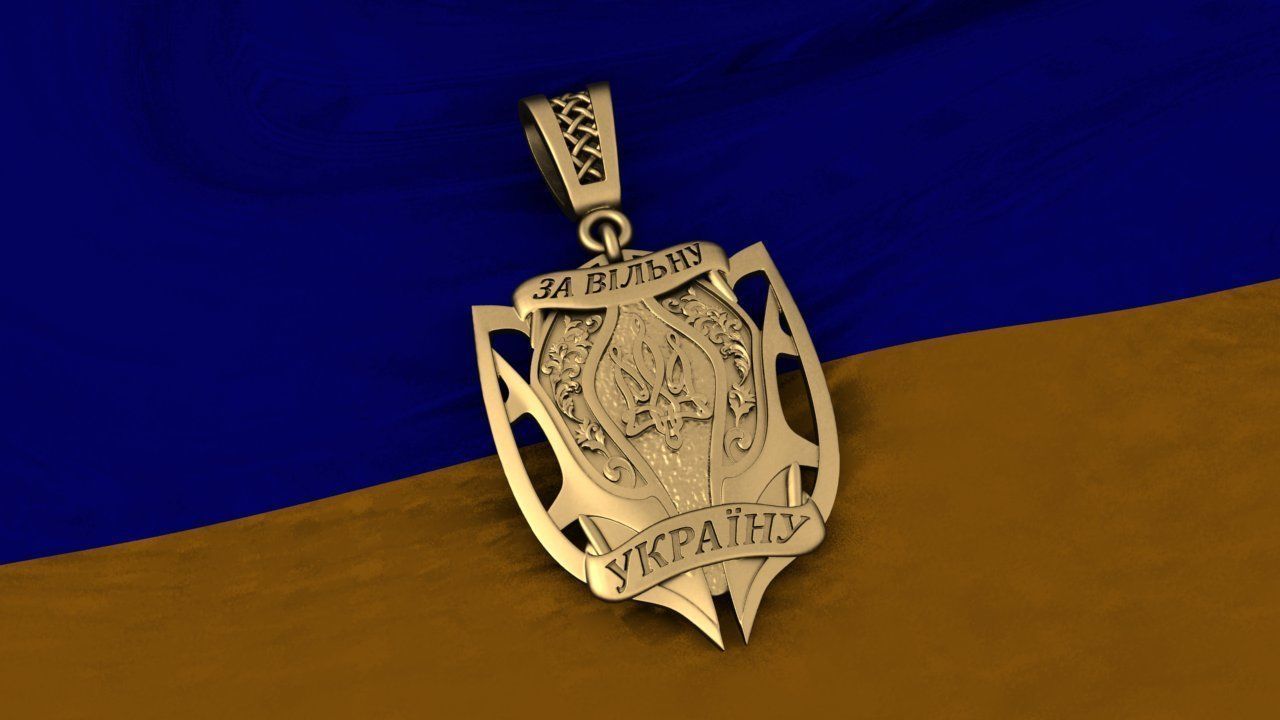 Ukrainian Trident 3D print model_6